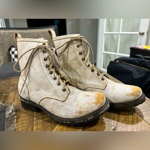 BNIB Ecote Distressed Leather Boots 8.5